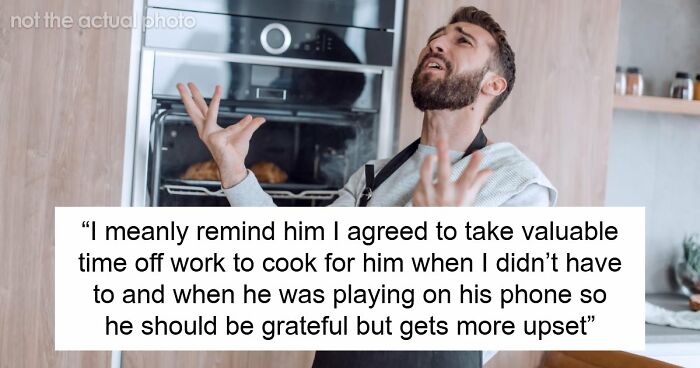 Man Forces Tired Wife To Cook Him A Steak, Expects Pay When It Gets Burned Because Of Him