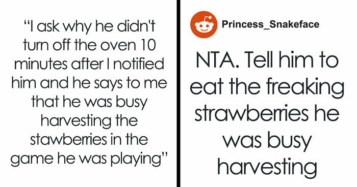 Guy Harvests Strawberries In Game Instead Of Watching Steak, Blames Wife When Dinner Turns Charcoal