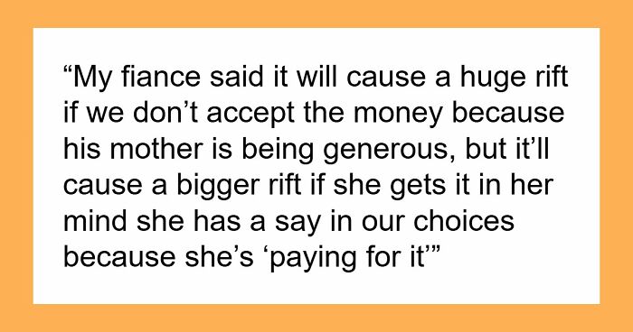 Bride Turns Down A Life-Changing Sum Of Money From MIL, Smelling A Trap On The Horizon