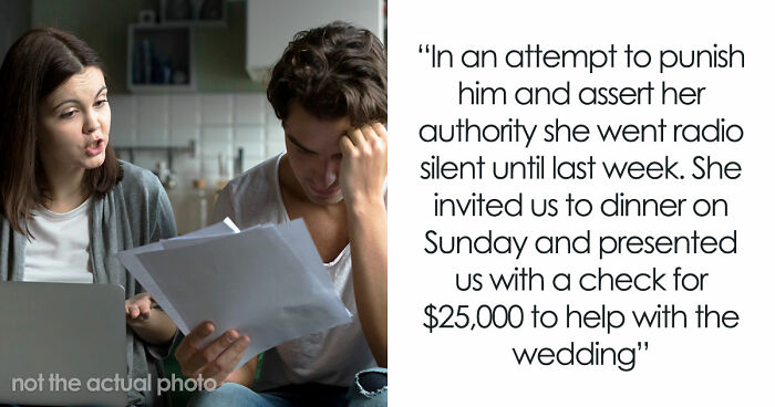 Bride Refuses Her Future MIL’s $25,000 Check, And The Internet Can’t Decide Who’s Right