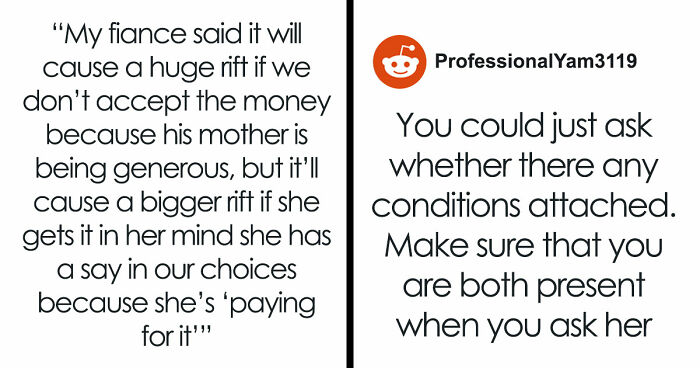 Bride Turns Down A Life-Changing Sum Of Money From MIL, Smelling A Trap On The Horizon