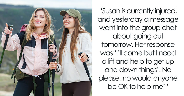 Entitled Hiker Expects Rides, Photos, And Help From Group, Members Consider Removing Her