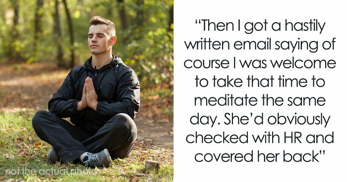 Atheist Sees Injustice As Colleagues Get Paid Prayer Breaks, Demands Meditation Break As Well