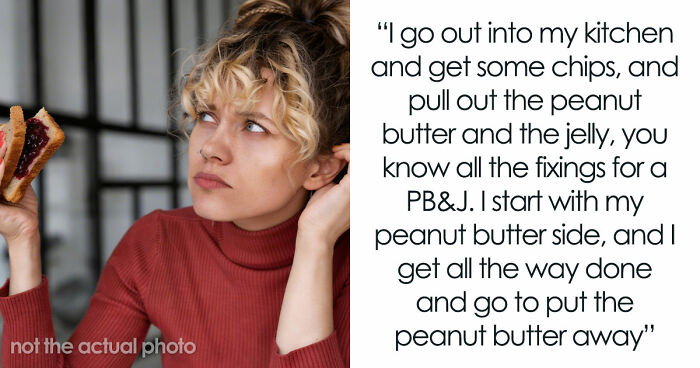 Lady Won’t Stop Eating Peanut Butter Because Roomie’s Unannounced Guest Is Allergic, Drama Ensues