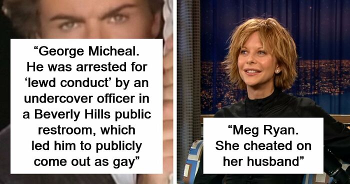 Bored Panda Community List 41 Celebrities Who Got Their Reputation Ruined For No Good Reason