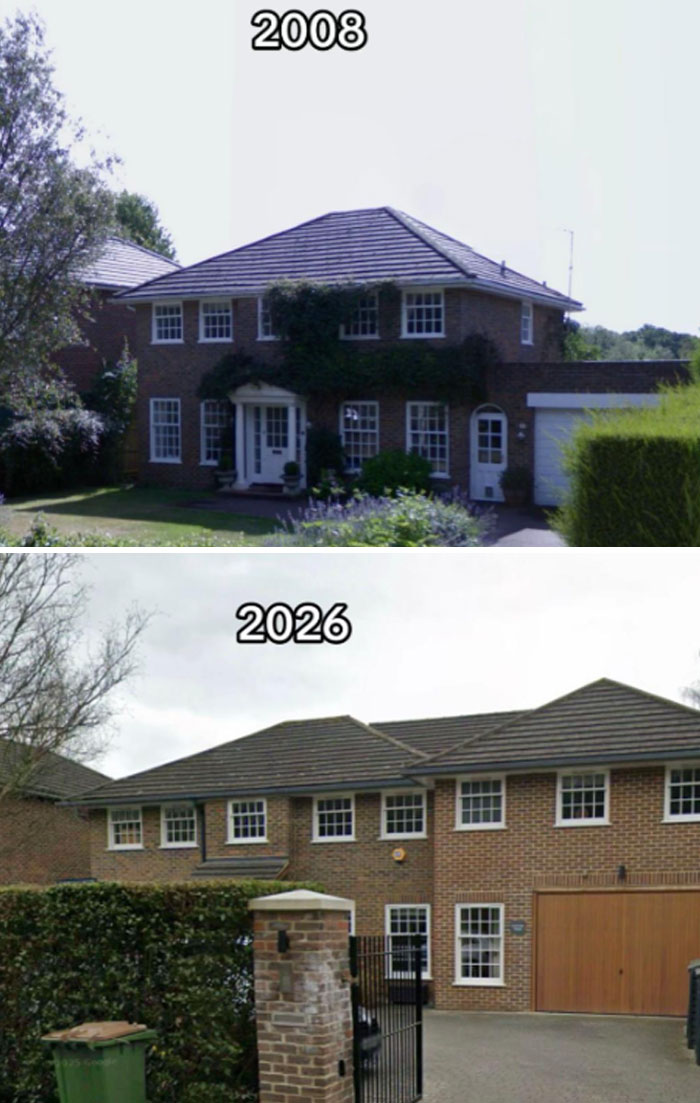 37 ‘Then Vs. Now’ Pics Of Houses On Google Maps That Made The Internet Seriously Mad