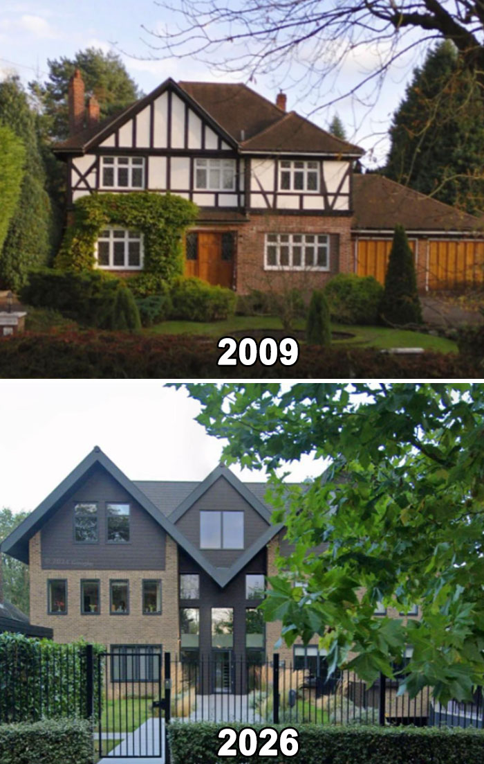 37 ‘Then Vs. Now’ Pics Of Houses On Google Maps That Made The Internet Seriously Mad