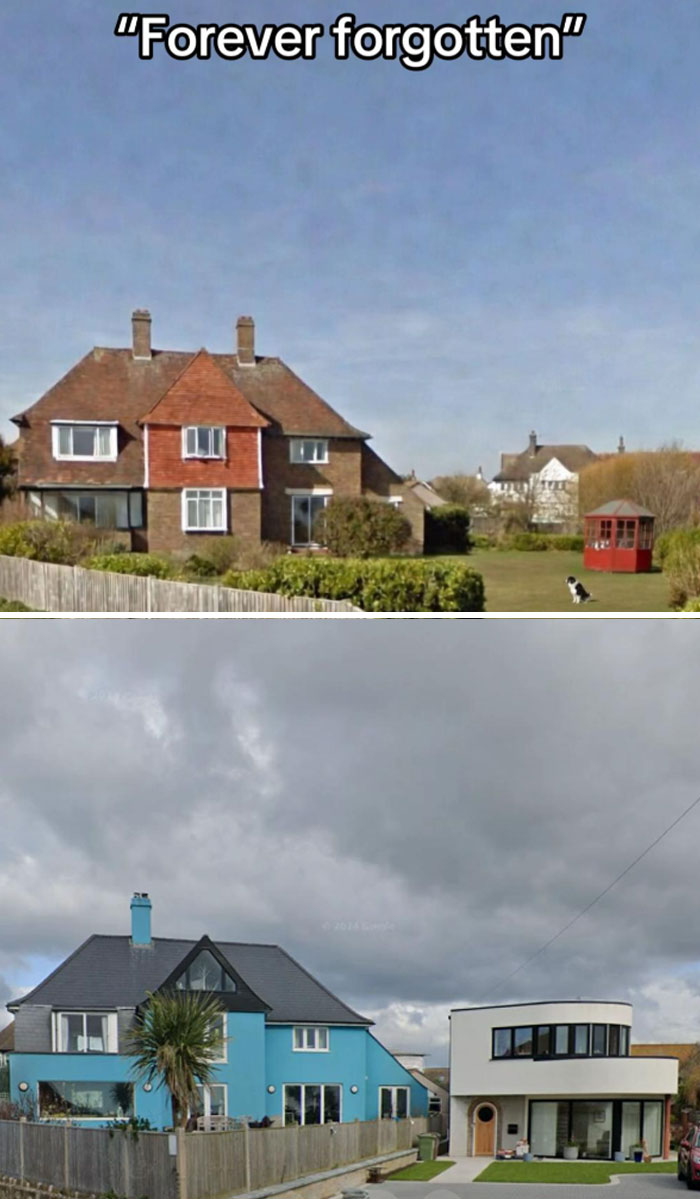37 ‘Then Vs. Now’ Pics Of Houses On Google Maps That Made The Internet Seriously Mad