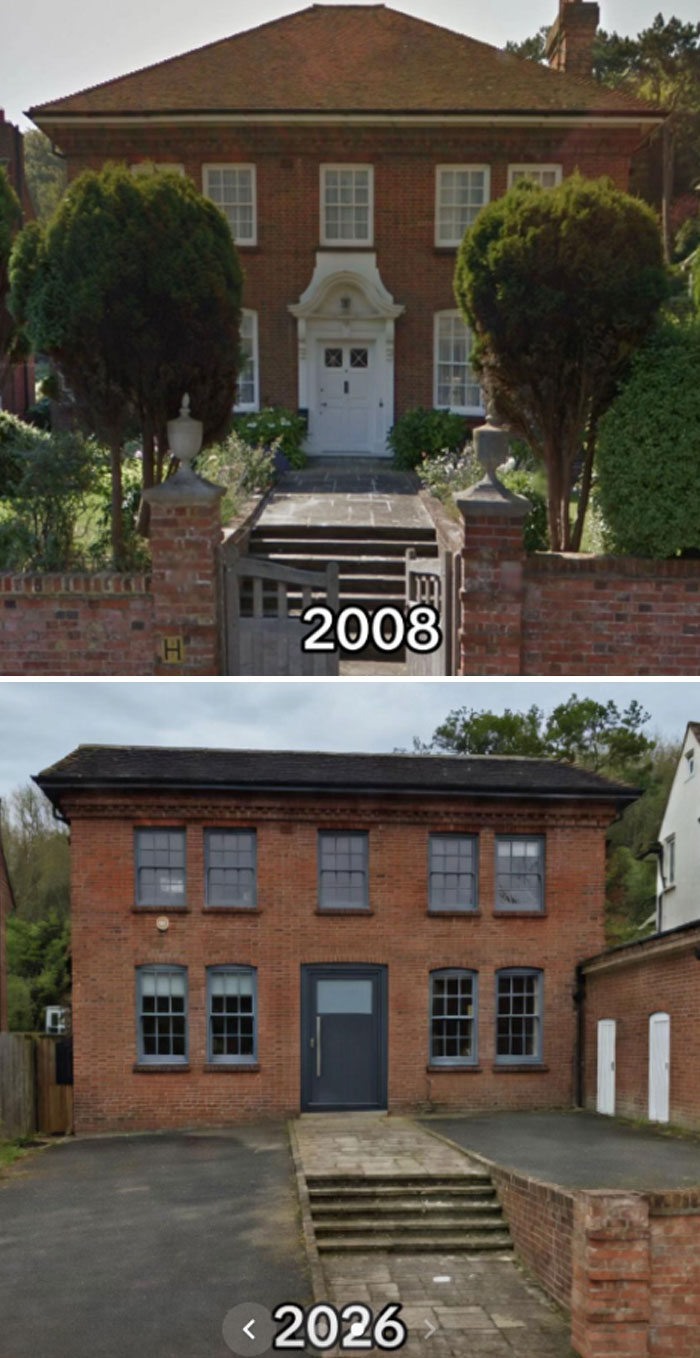 37 ‘Then Vs. Now’ Pics Of Houses On Google Maps That Made The Internet Seriously Mad