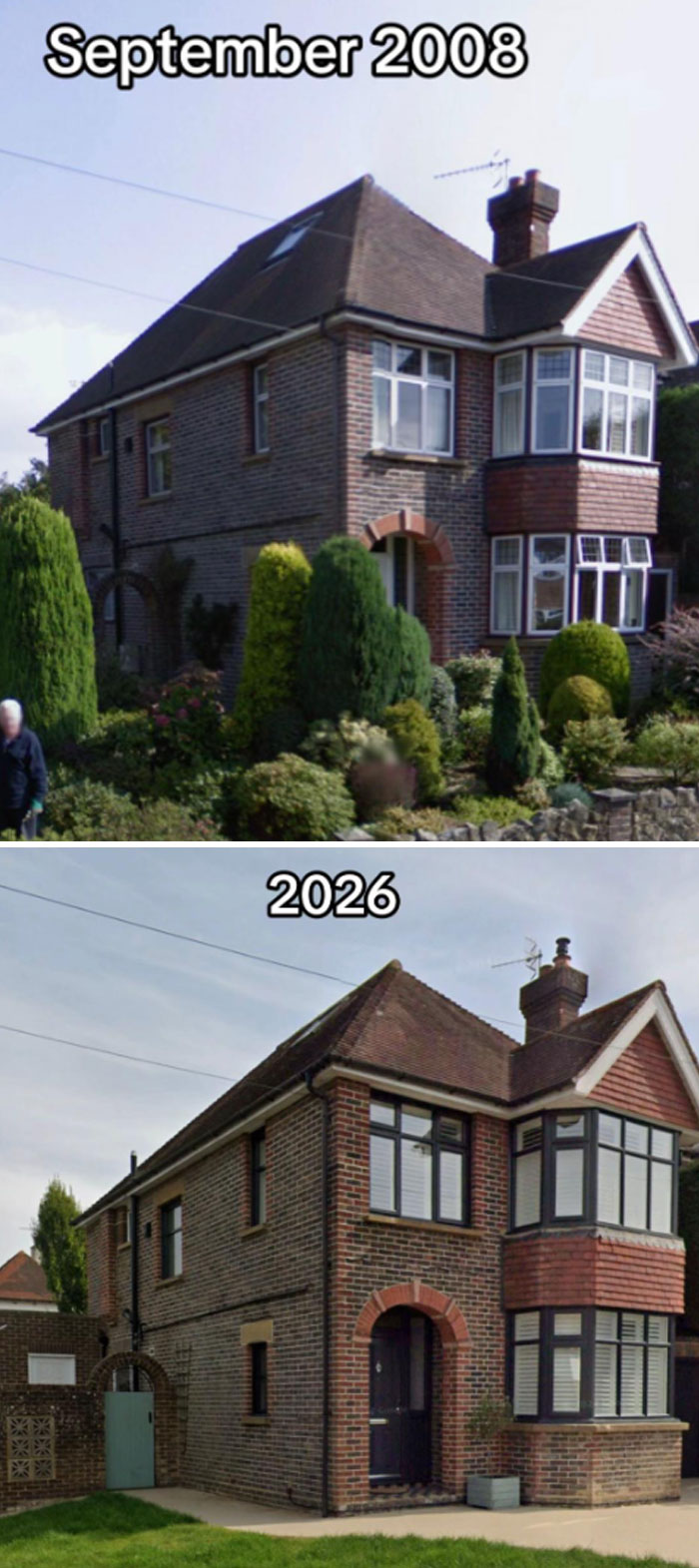 37 ‘Then Vs. Now’ Pics Of Houses On Google Maps That Made The Internet Seriously Mad