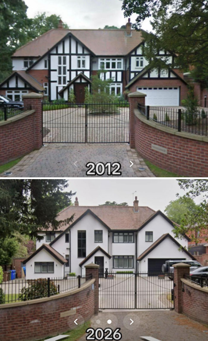 37 ‘Then Vs. Now’ Pics Of Houses On Google Maps That Made The Internet Seriously Mad