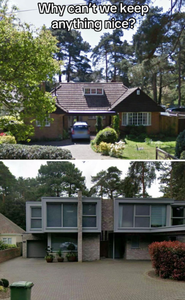 37 ‘Then Vs. Now’ Pics Of Houses On Google Maps That Made The Internet Seriously Mad