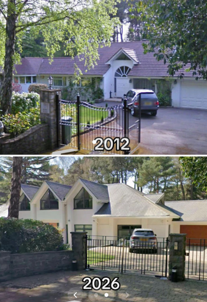 37 ‘Then Vs. Now’ Pics Of Houses On Google Maps That Made The Internet Seriously Mad
