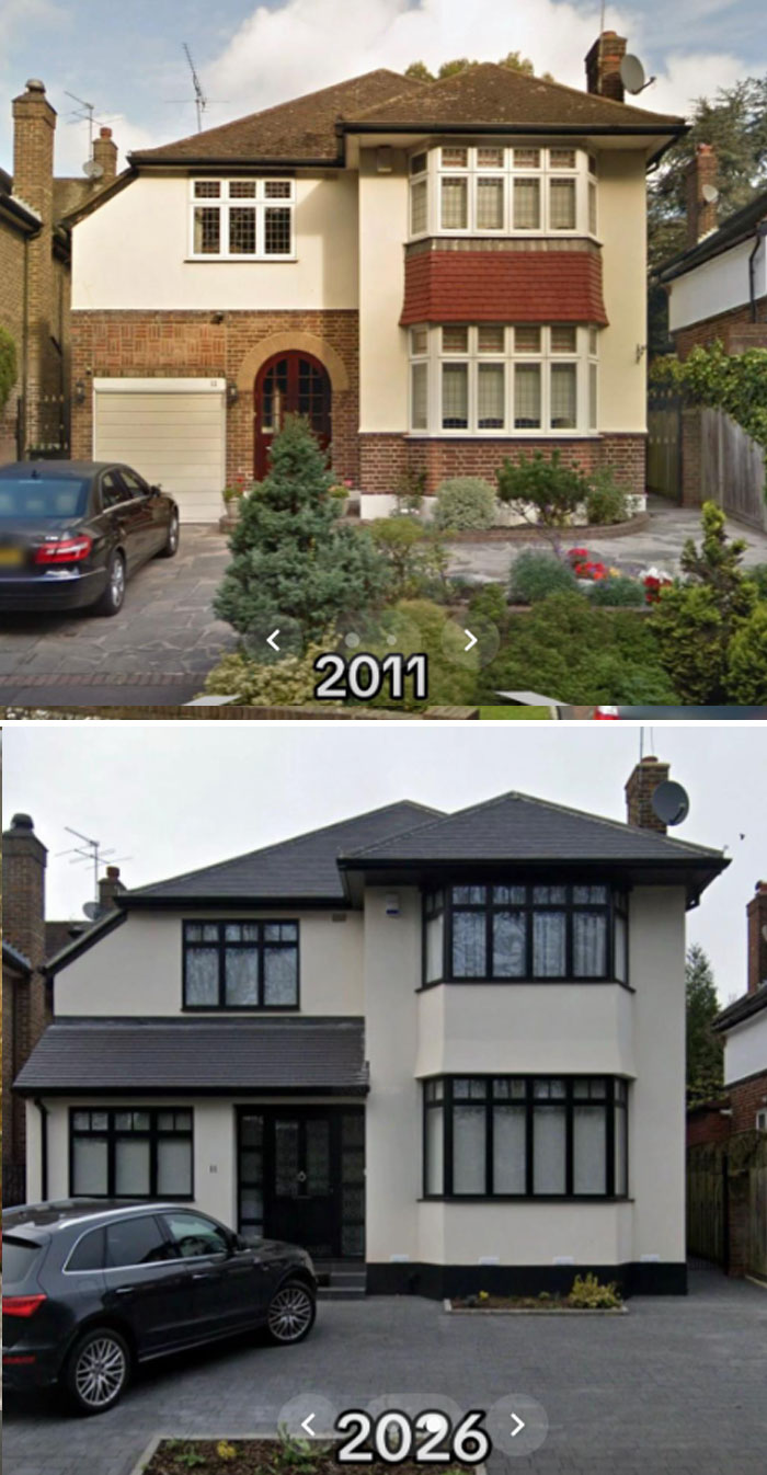 37 ‘Then Vs. Now’ Pics Of Houses On Google Maps That Made The Internet Seriously Mad