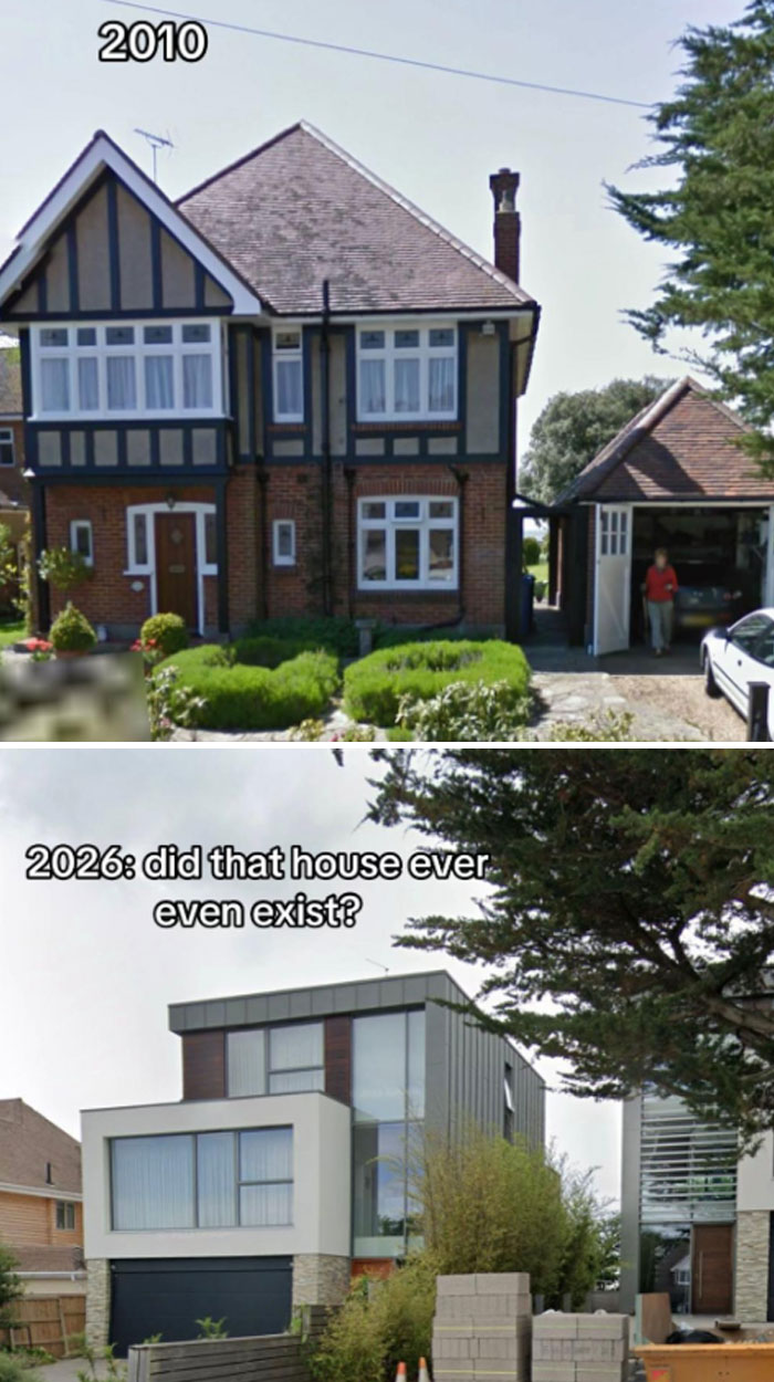 37 ‘Then Vs. Now’ Pics Of Houses On Google Maps That Made The Internet Seriously Mad