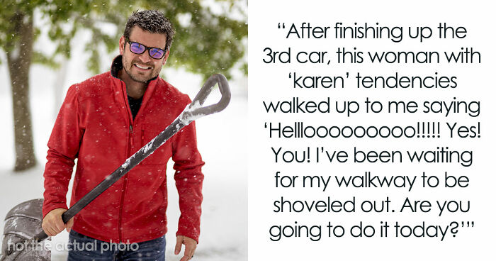 Helpful Neighbor Clearing Snow Stunned After Being Treated Like The HOA’s Snow Crew