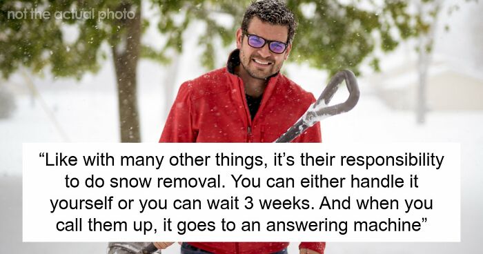 Helpful Neighbor Clearing Snow Stunned After Being Treated Like The HOA’s Snow Crew