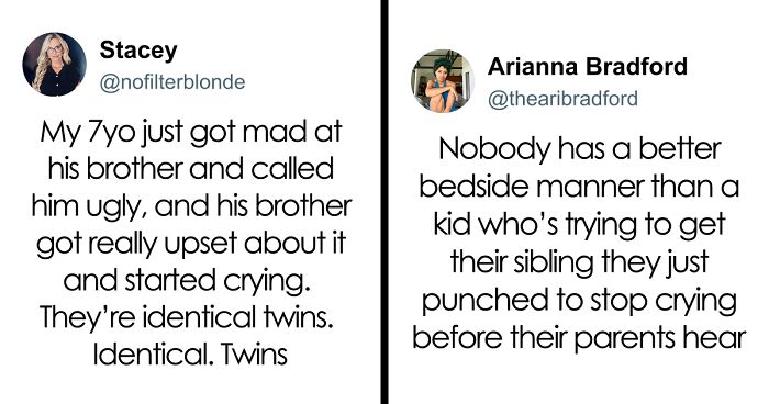49 Hilarious Examples Of Sibling Rivalry That Might Remind You Of Your Childhood