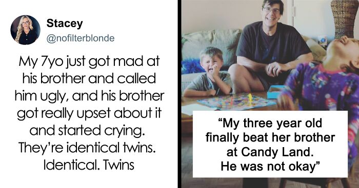 49 Hilarious Examples Of Sibling Rivalry That Might Remind You Of Your Childhood