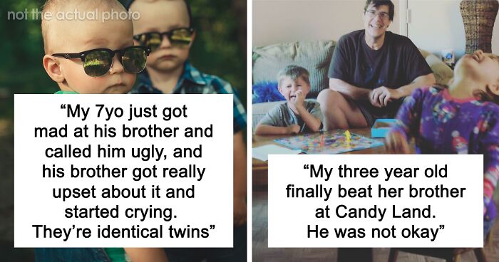 49 Hilarious Examples Of Sibling Rivalry That Might Remind You Of Your Childhood