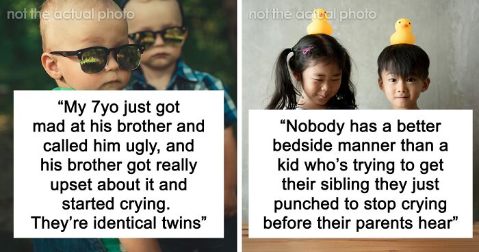 49 Hilarious Examples Of Sibling Rivalry That Might Remind You Of Your Childhood