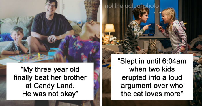 49 Hilarious Examples Of Sibling Rivalry That Might Remind You Of Your Childhood