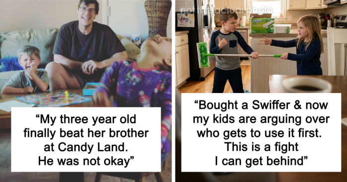 49 Hilarious Examples Of Sibling Rivalry That Might Remind You Of Your Childhood