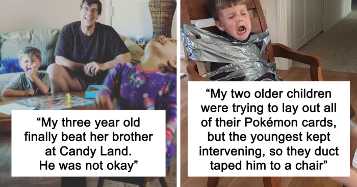49 Hilarious Examples Of Sibling Rivalry That Might Remind You Of Your Childhood