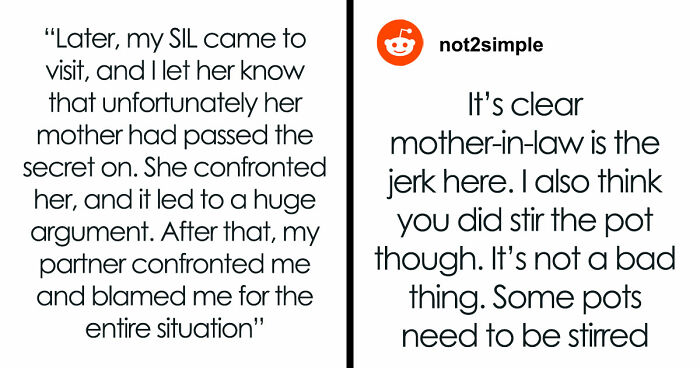 Lady Sees No Big Deal In Telling Daughter’s Confidential Info Left And Right, DIL Exposes Her