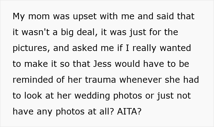 Woman Flabbergasted After Mom Offers An Absolutely Unhinged Idea To Save Her Twin Sister&rsquo;s Wedding