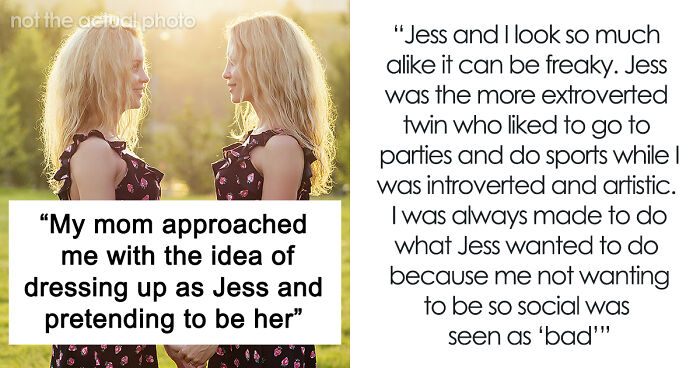 Woman Flabbergasted After Mom Offers An Absolutely Unhinged Idea To Save Her Twin Sister’s Wedding