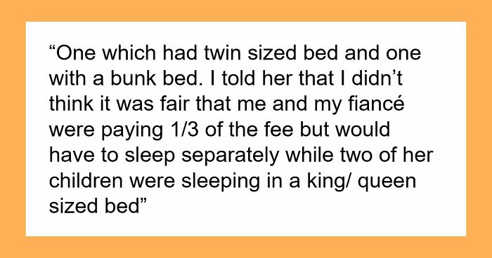Sis Prioritizes Kids Over Paying Guests On Vacation, Couple Refuses To Sleep Separately And Cancels