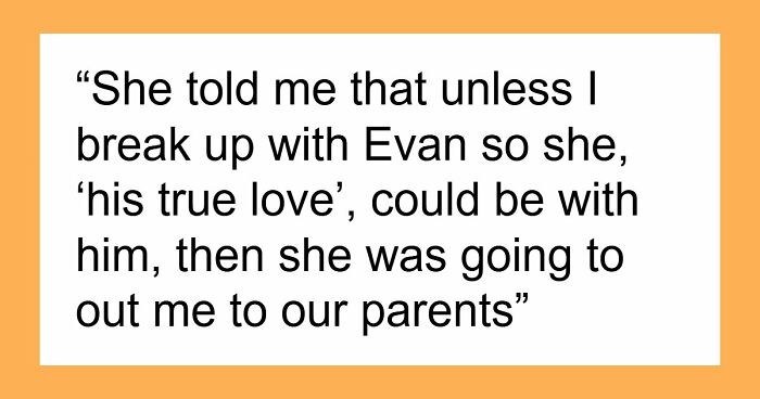 Sister Obsessed With Brother’s Boyfriend Tries To Expose Them, Plan Backfires