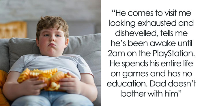 Horrified Mom Begs Social Services To Save Her Obese 9YO Son From Negligent Dad, Gets Nothing