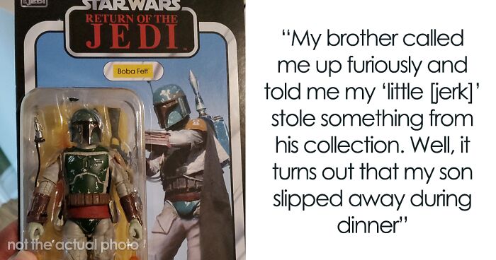 Man Refuses To Pay Brother Back For A Figurine His Son Stole Until He Finds Out The Reason Behind It