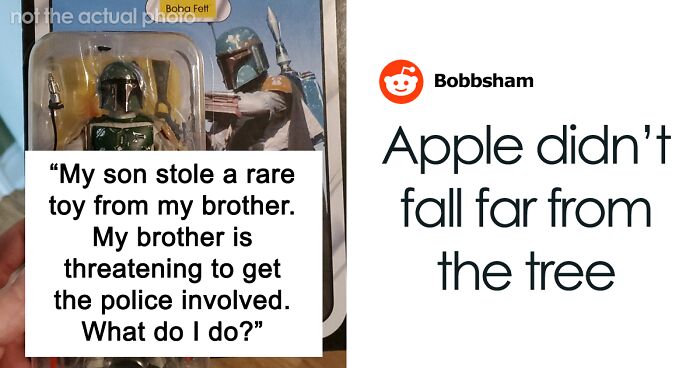 Man Refuses To Pay Brother Back For A Figurine His Son Stole Until He Finds Out The Reason Behind It