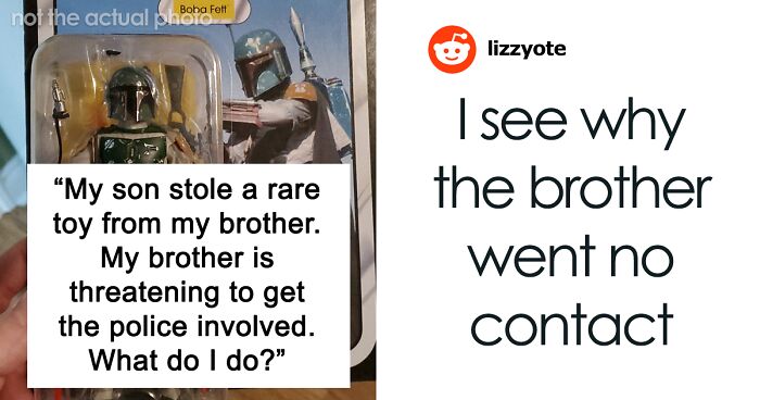 Man Refuses To Pay Brother Back For A Figurine His Son Stole Until He Finds Out The Reason Behind It