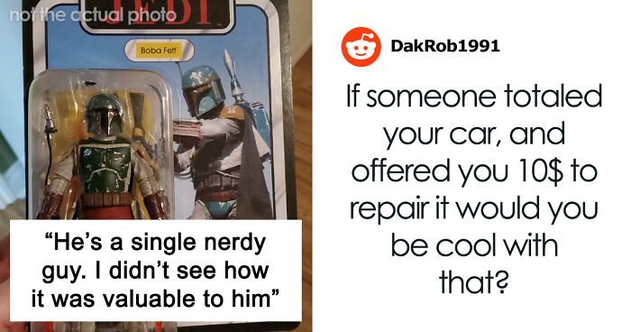 Man Refuses To Pay Brother Back For A Figurine His Son Stole Until He Finds Out The Reason Behind It