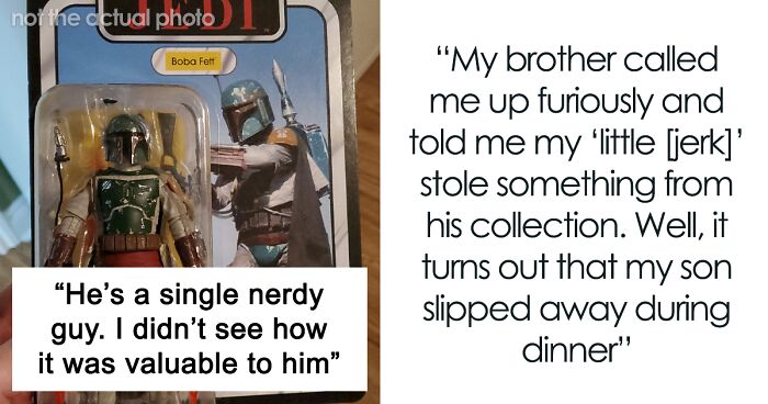 Man Refuses To Pay Brother Back For A Figurine His Son Stole Until He Finds Out The Reason Behind It