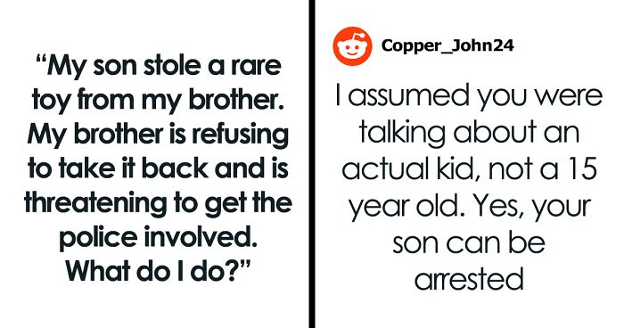 Man Refuses To Pay Brother Back For A Figurine His Son Stole Until He Finds Out The Reason Behind It