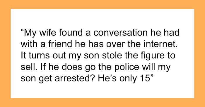 Man Refuses To Pay Brother Back For A Figurine His Son Stole Until He Finds Out The Reason Behind It