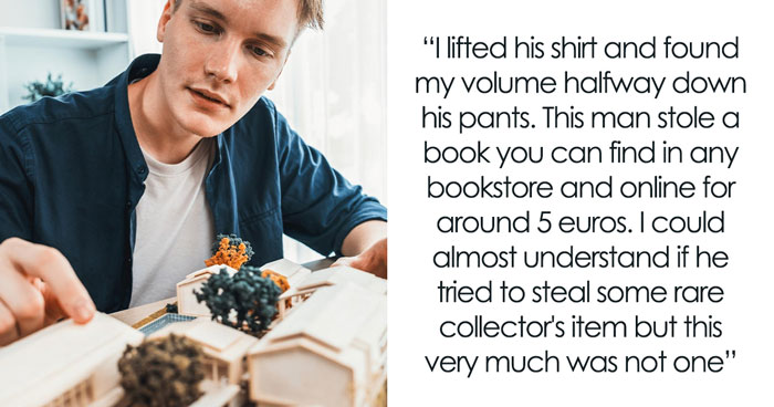 DnD Guest Gets Busted Stealing Manga And Figurines, Keeps Chatting Like He Didn’t Just Get Caught