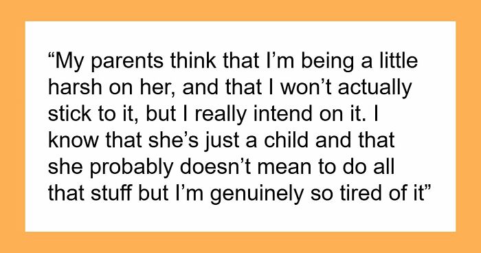 10YO Wrecks 19YO Sister’s Stuff Worth Hundreds, Parents Furious When She Refuses To See Her