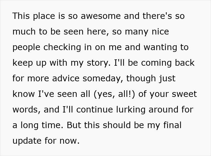 Woman sharing an innocent goofy joke that reveals her husband is a horrible, cheating jerk in a casual setting.