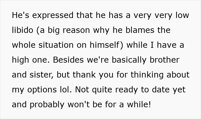 Text excerpt about a woman’s innocent goofy joke revealing her husband is a horrible cheating jerk.