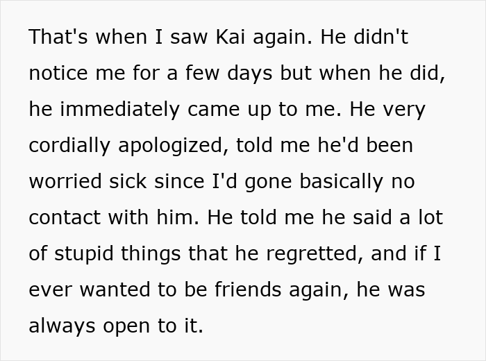 Text excerpt showing a woman's innocent goofy joke revealing her husband’s horrible cheating behavior.