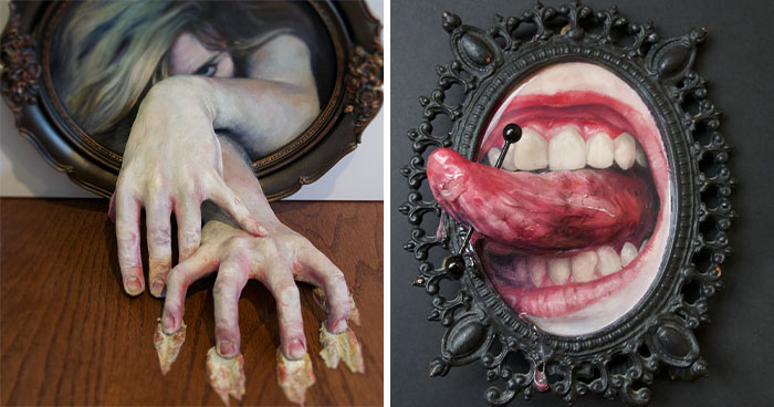 This Artist Combines Painting And Sculpture To Create Portraits You Won’t Forget (31 Pics)