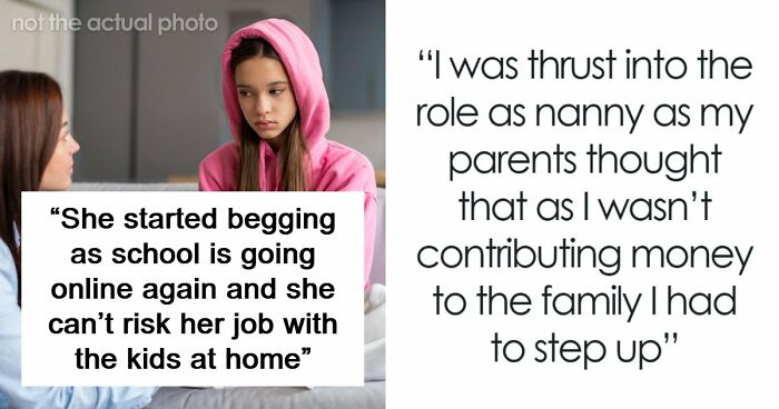 Mom Turns Oldest Daughter Into A Nanny Of Her 5 Kids, Then Gets Upset She Wants To Move In With Dad