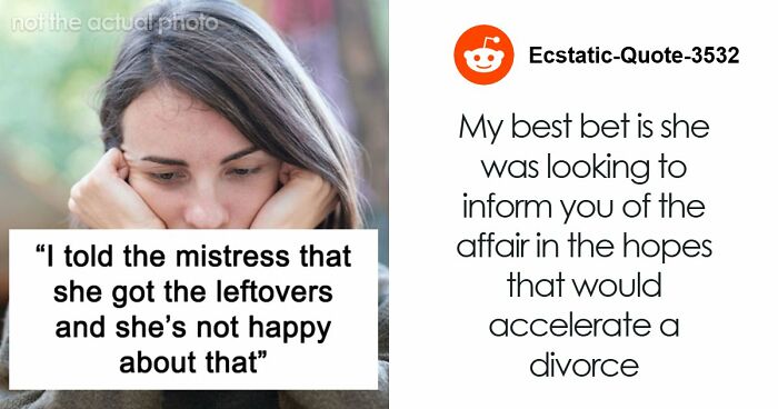 Mistress Confronts The Wife, Gets Hit With A Savage Reality Check: “Have My Leftovers”