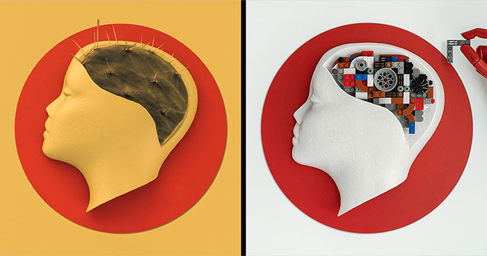 I Used Balloons, Gears, And Toys To Show How The Modern Mind Fractures (15 Pics)